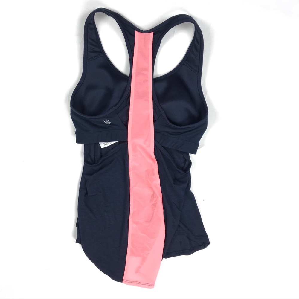 Athleta Hullabraloo Support Top Navy 34B - Picture 1 of 5